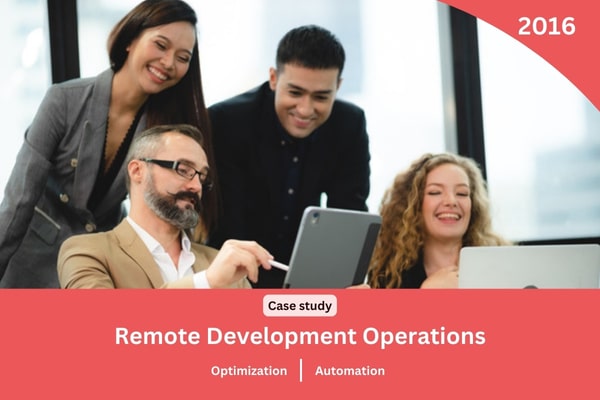 Case study of Offshore Remote Development Team Image